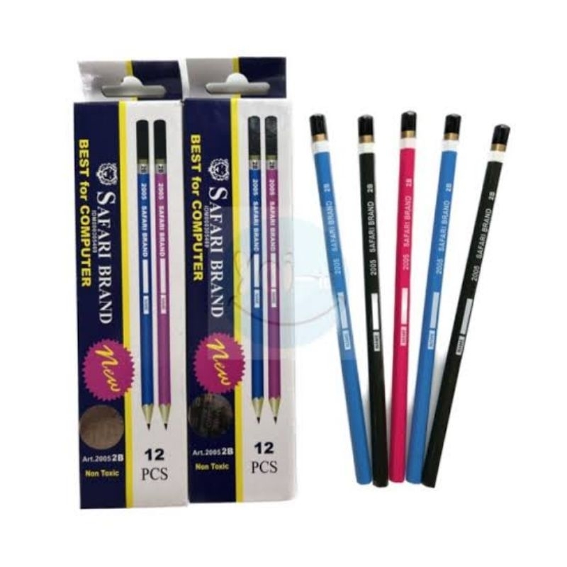 Pensil 2B Zendi - 2 Pcs