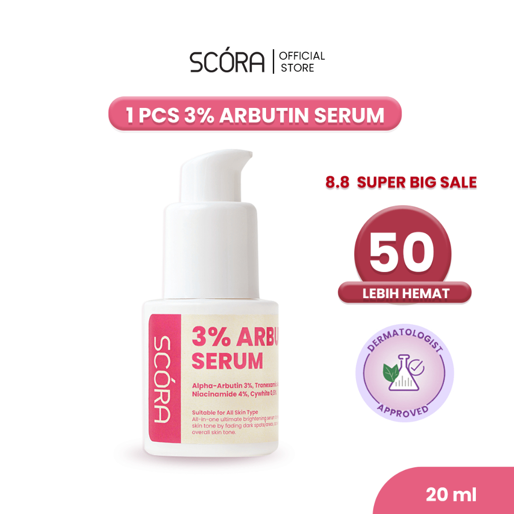 SCORA 3% Arbutin Serum