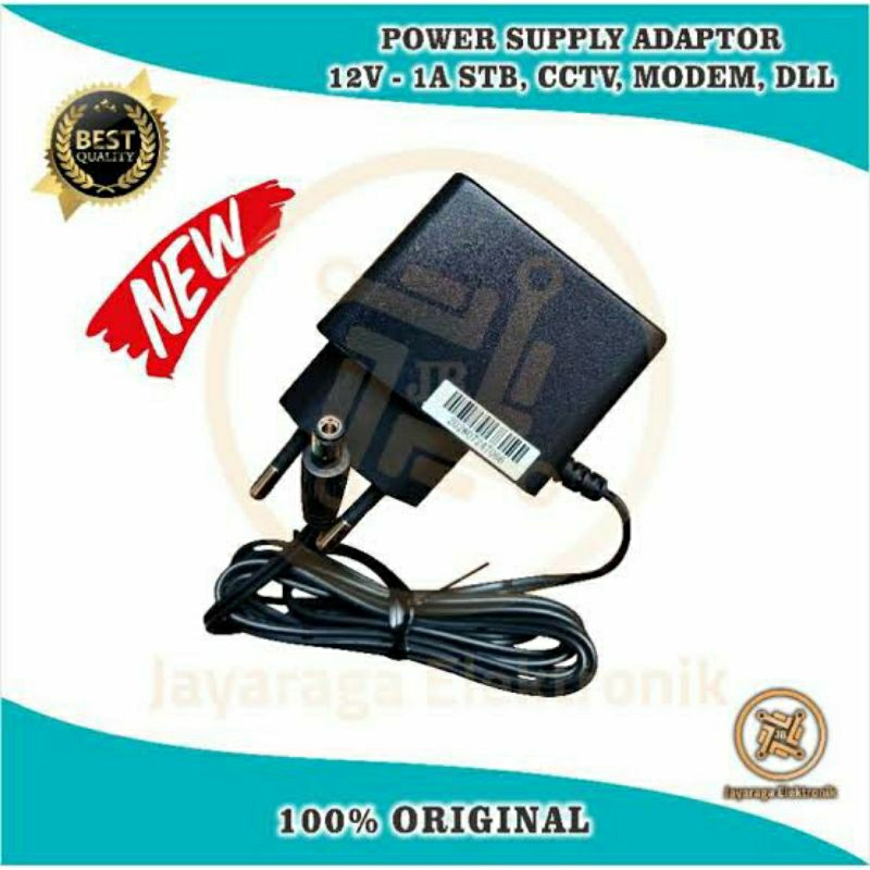 ADAPTOR 12V 1A 1.5A 2A