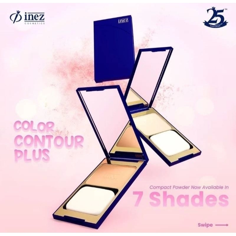 inez color contour plus compact powder