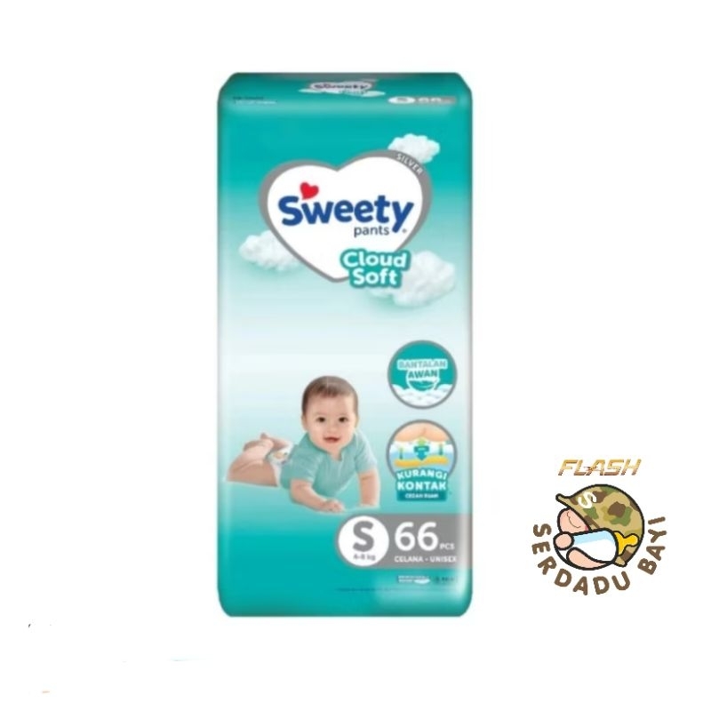 Sweety Silver Pants S 66