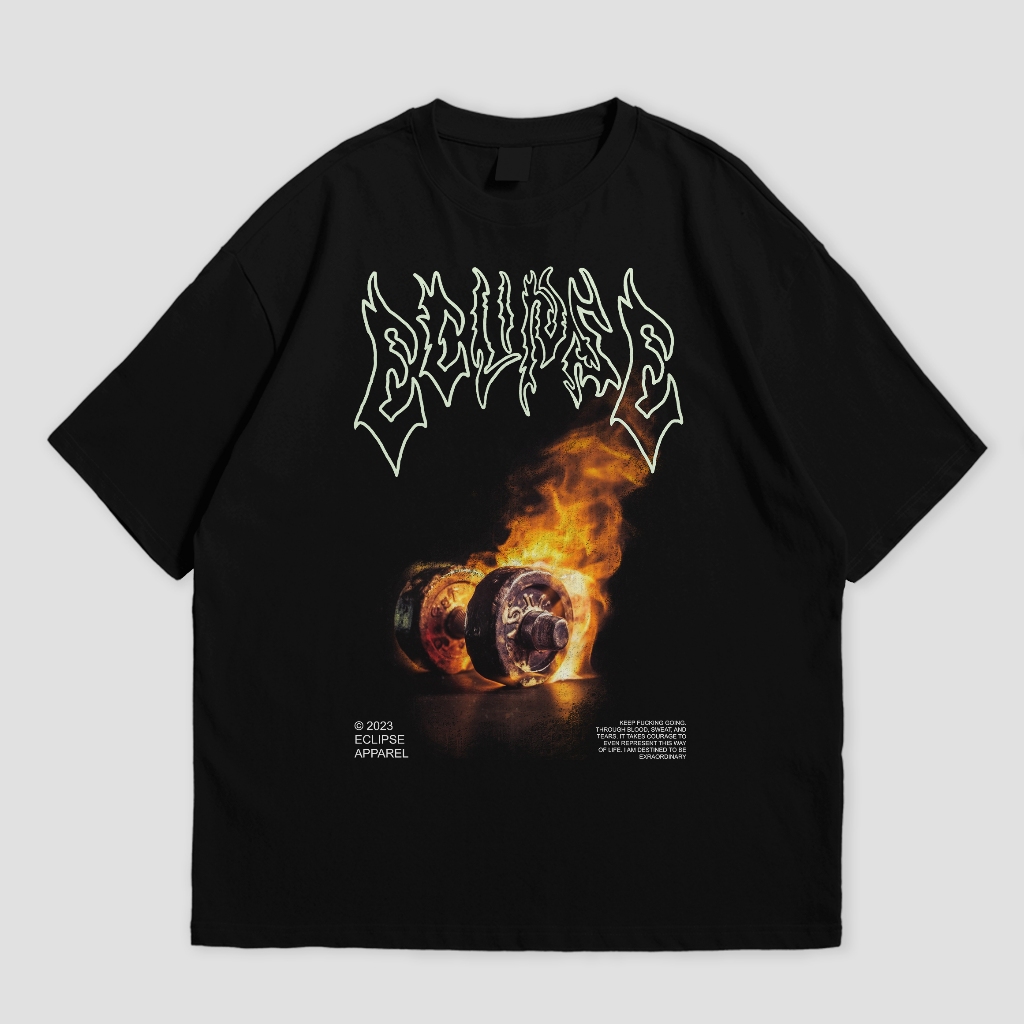 ECLIPSE Won't Kill The Fire Oversized Tee