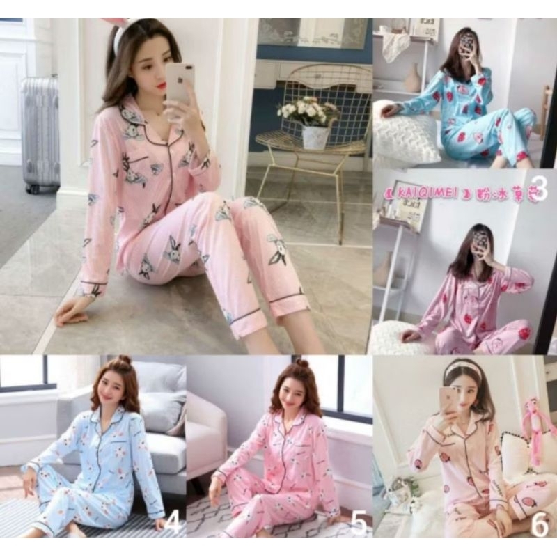 piyama kaos import(pp)