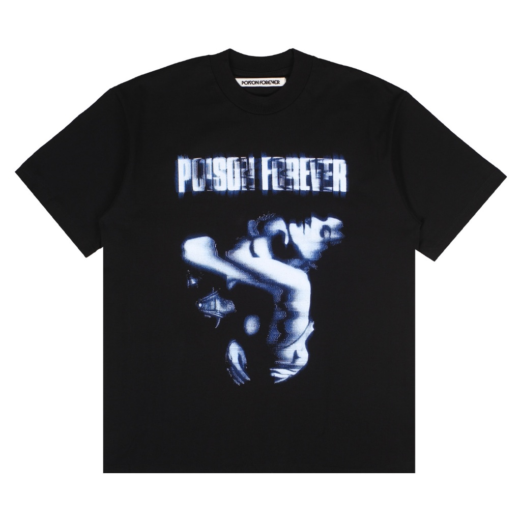 POISON FOREVER LOVERS TEES BLACK