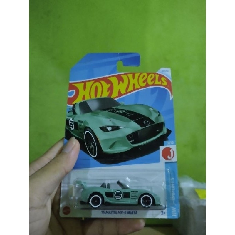 Hotwheels '15 Mazda mx-5 Miata