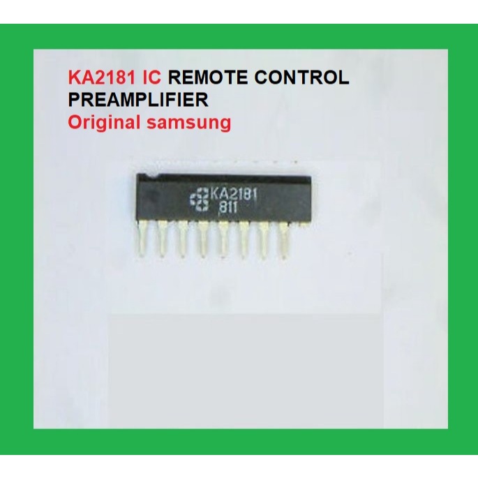KA2181 IC REMOTE CONTROL PREAMPLIFIER Original samsung