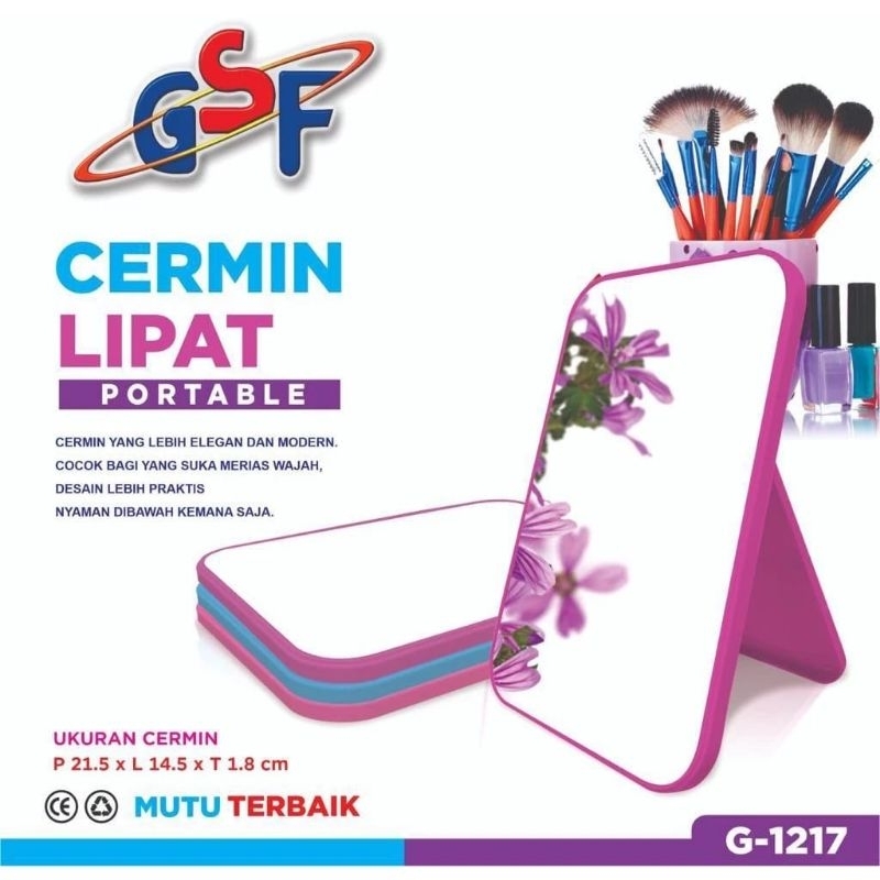 CERMIN LIPAT PORTABLE GSF