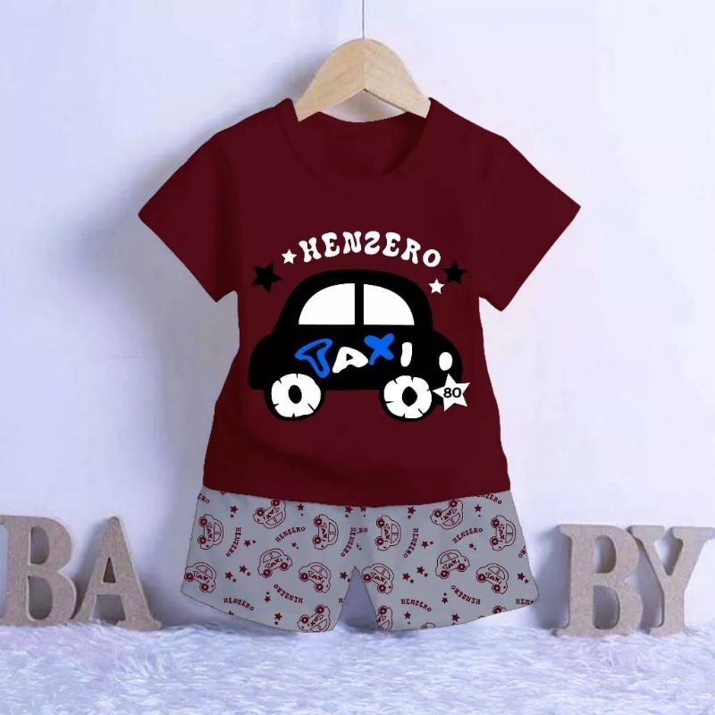 Setelan Kaos Mixu