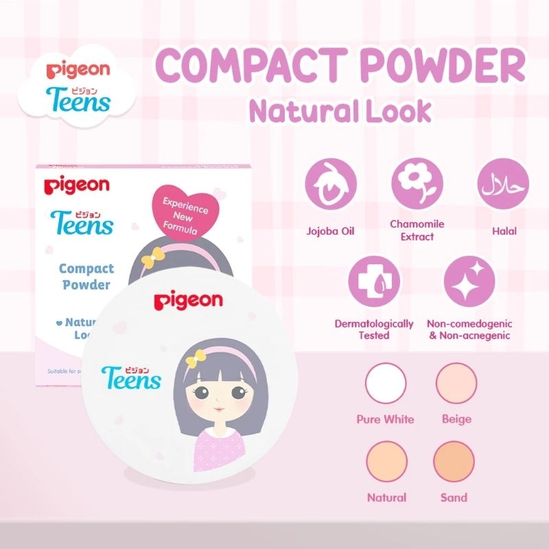 PIGEON TEENS COMPACT POWDER