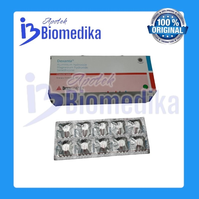 DEXANTA TABLET PERBOK ISI 10 STRIP
