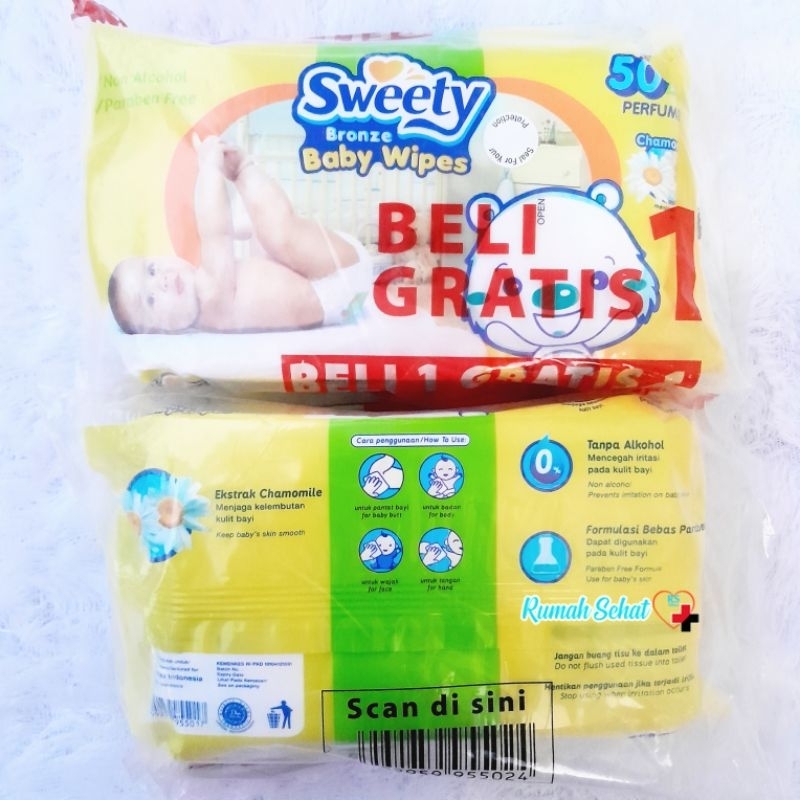 TISSUE BASAH SWEETY Beli 1 Gratis 1