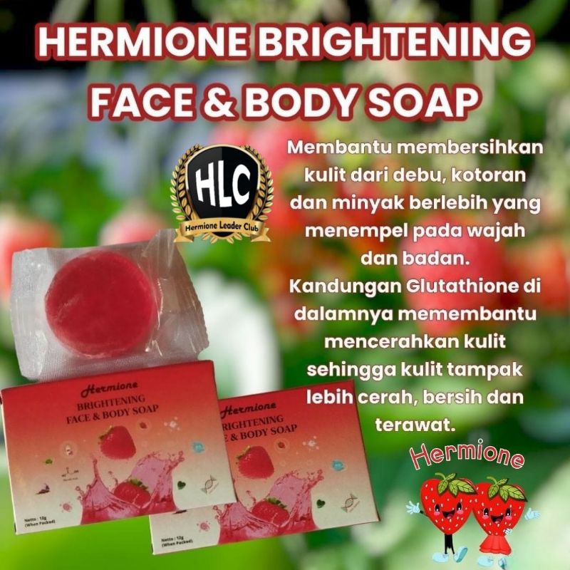 Sabun Hermione strawberry