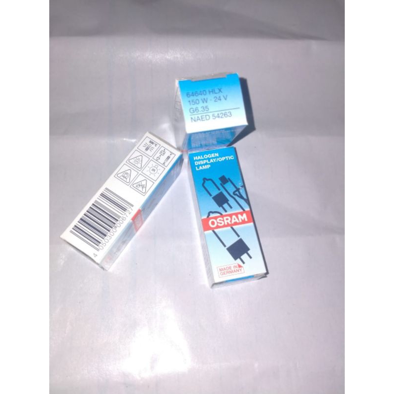 Halogen lamp soket OSRAM 24volt 150 Watt