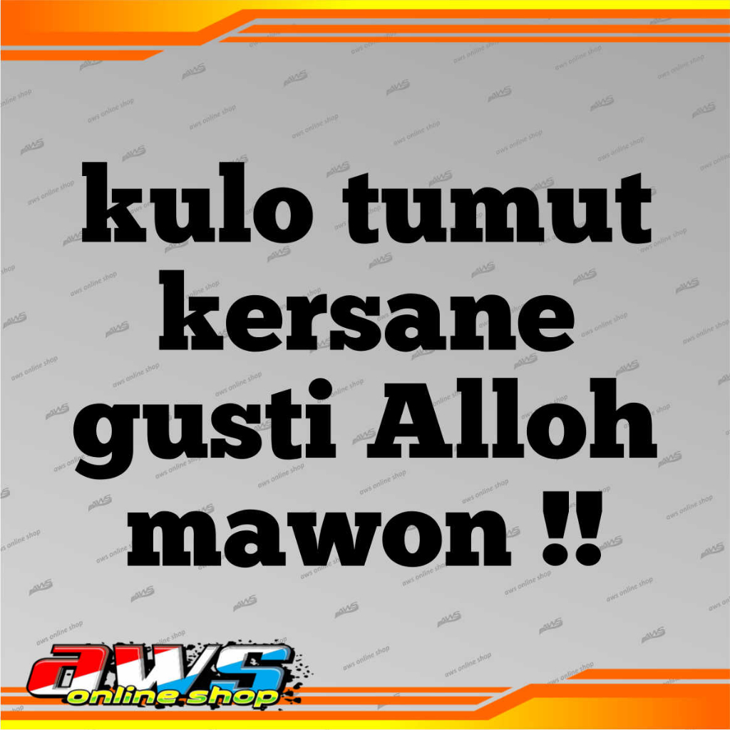 Sticker Kulo Tumut