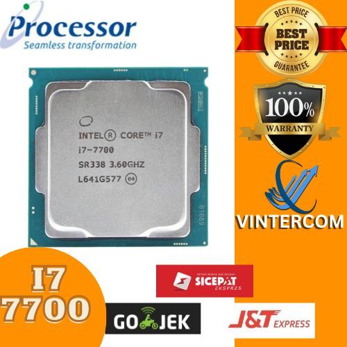 Processor Intel Core i7 7700 Socket 1151 / processor i7 7700
