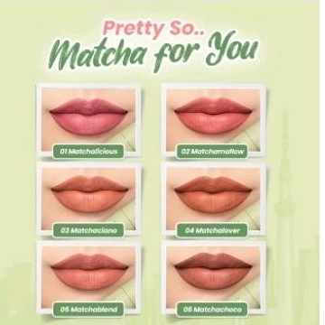 Hanasui Lipmatte New Matcha