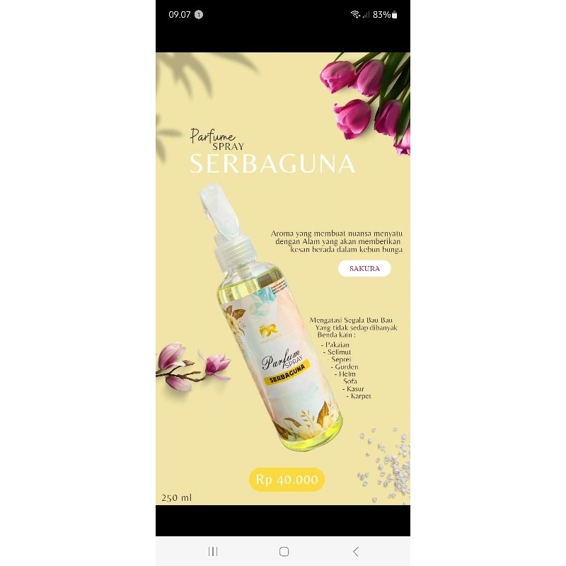 Parfum Spray Serbaguna