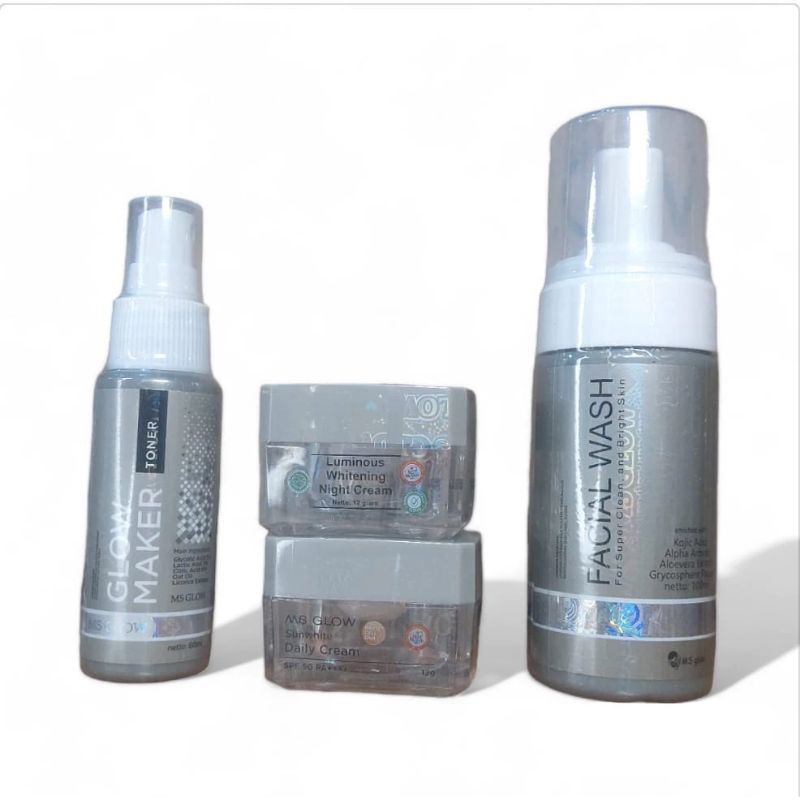 MSGLOW PAKET WAJAH FULL BARCODE