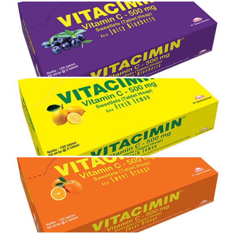 VITACIMIN LEMON 1 Box ISI 100 TABLET