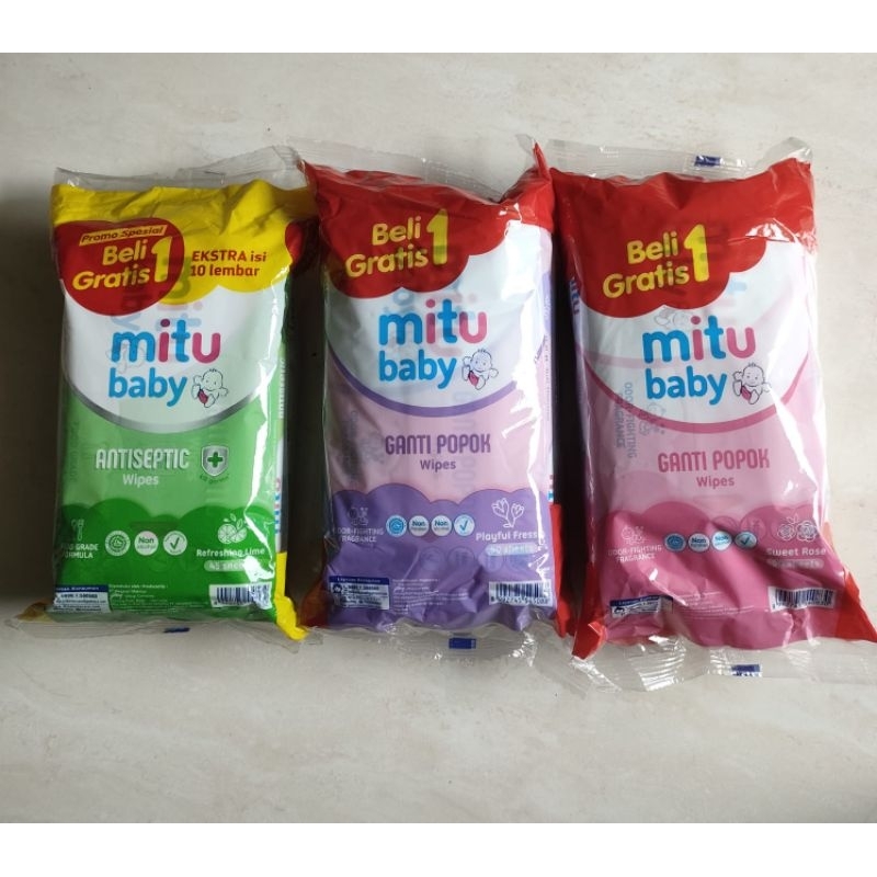 MITU TISU BASAH ISI 50+50