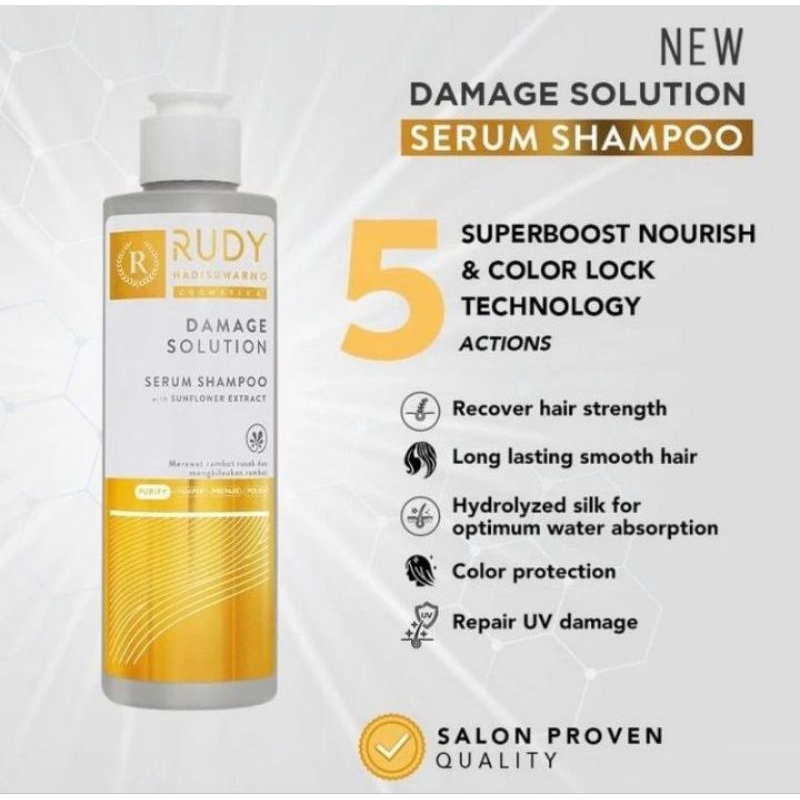 Rudy Hadisuwarno Damage Solution Shampoo 200ml