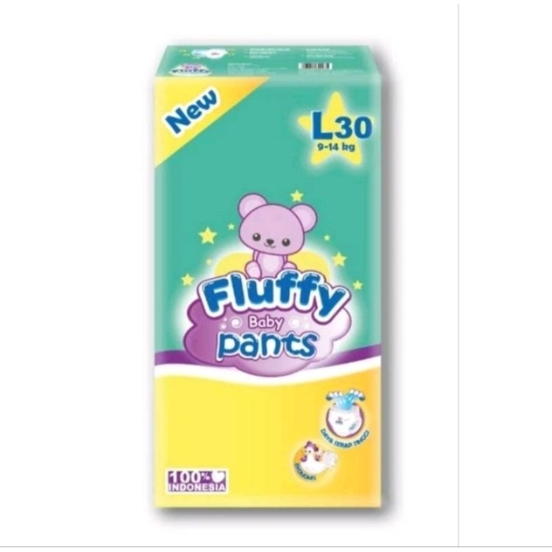 Fluffy baby pants