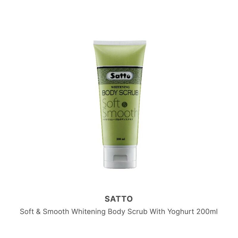 Satto Body Scrub
