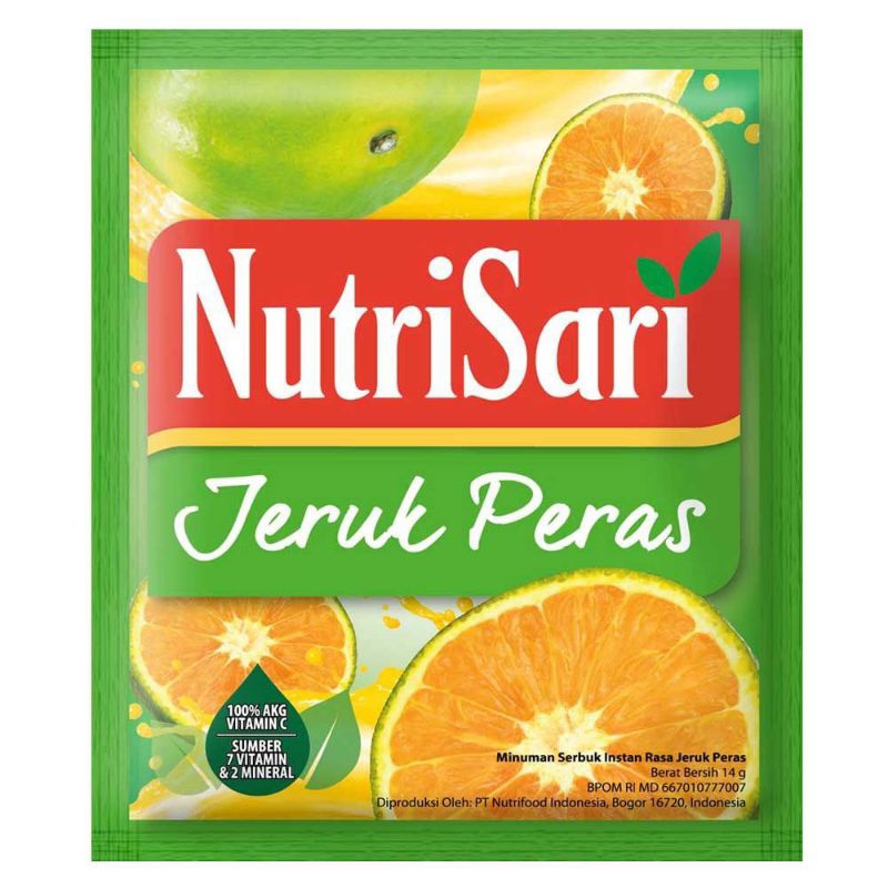 NutriSari Jeruk Peras Renceng