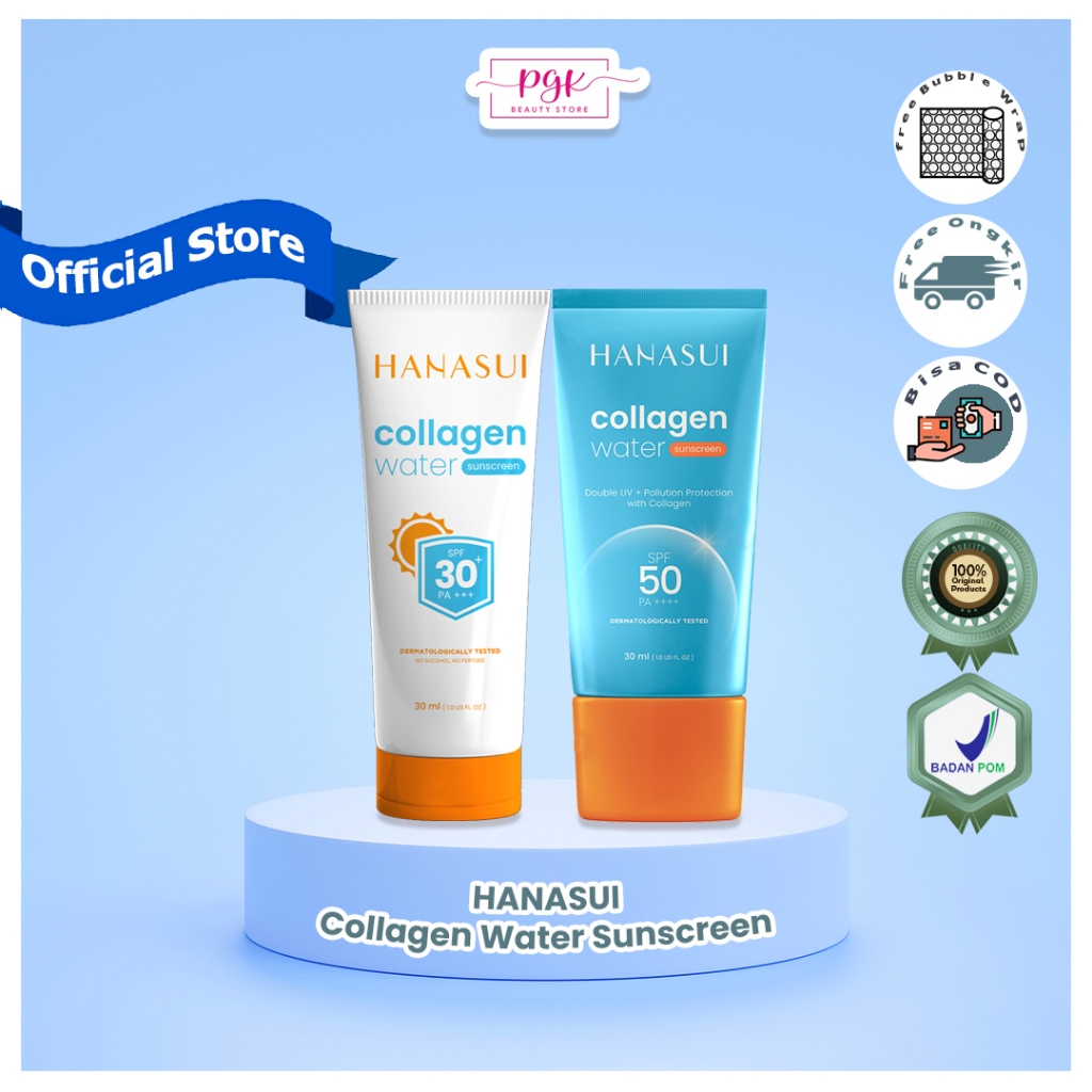 HANASUI-Collagen Water Sunscreen | SPF 30 | SPF 50