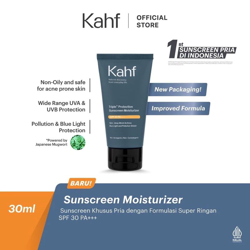 Kahf Triple Protection Sunscreen Moisturizer 30ml