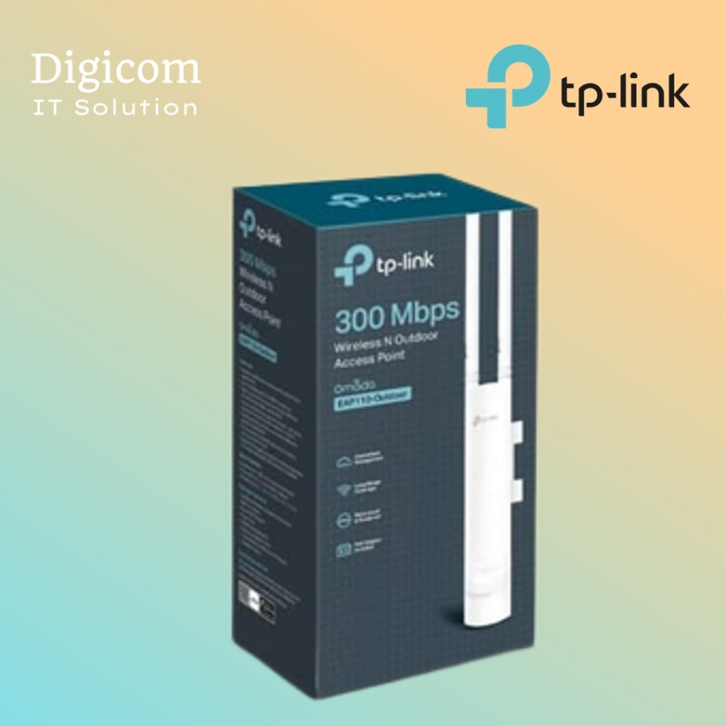TPLINK EAP110 OUTDOOR WIRELESS AP 300MPS