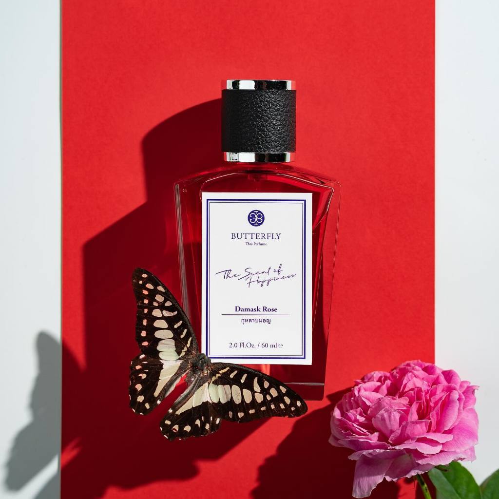 BUTTERFLY THAI PERFUME - DAMASK ROSE