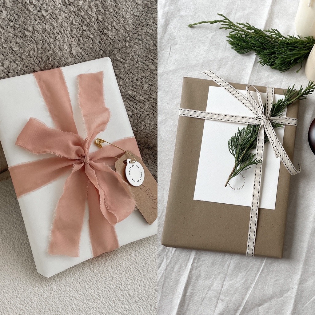 Additional Gift Wrapping White Bridge