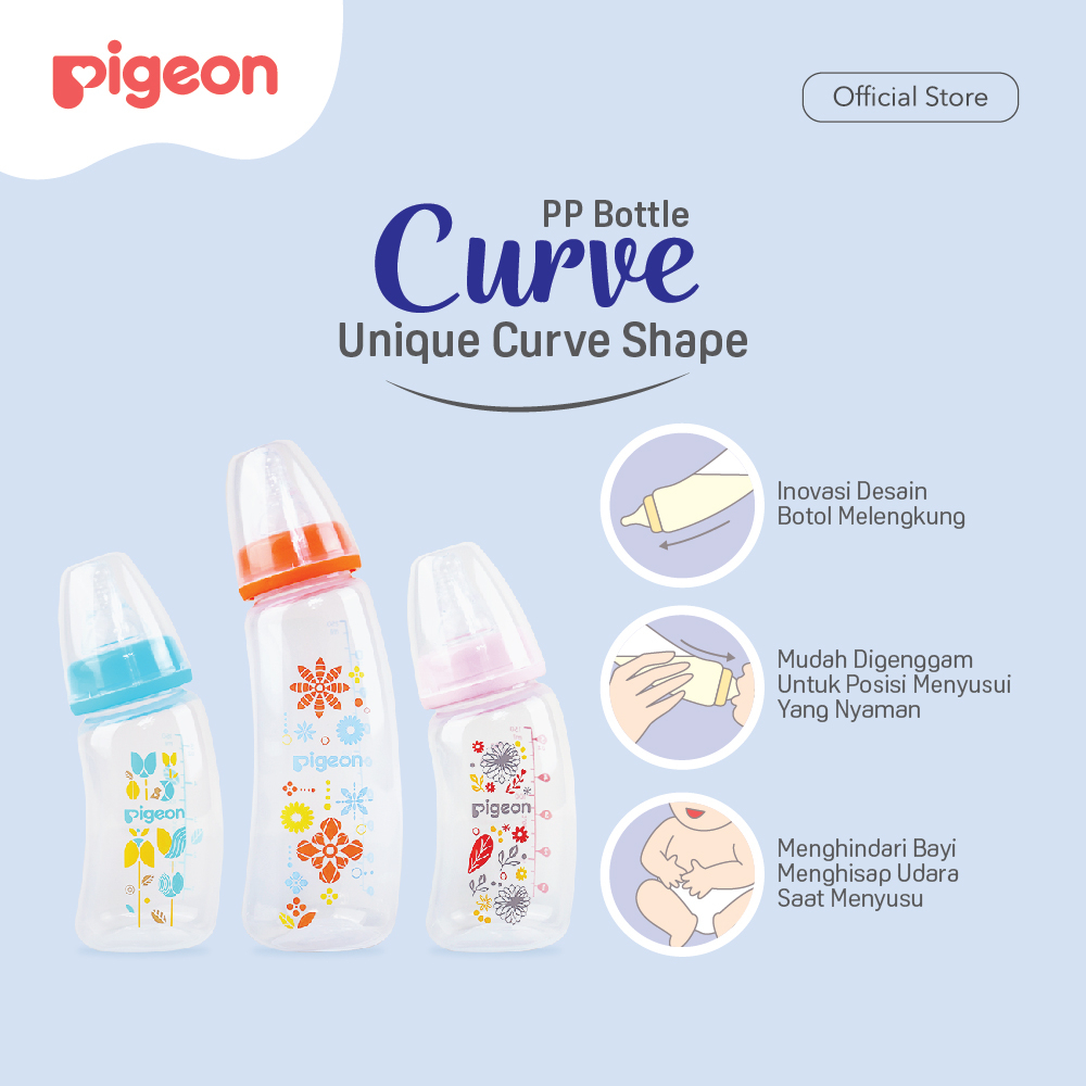 Pigeon Botol PP Curve 250ml