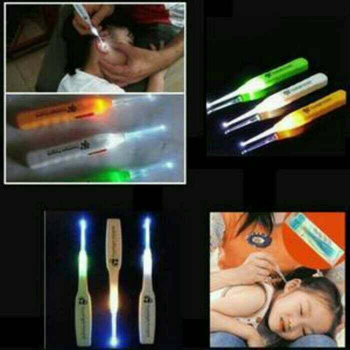 MK - Earpick Flash Light / Korek Kuping anak