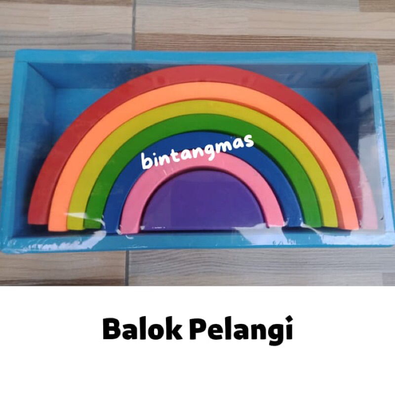 Balok Pelangi / Rainbow Block