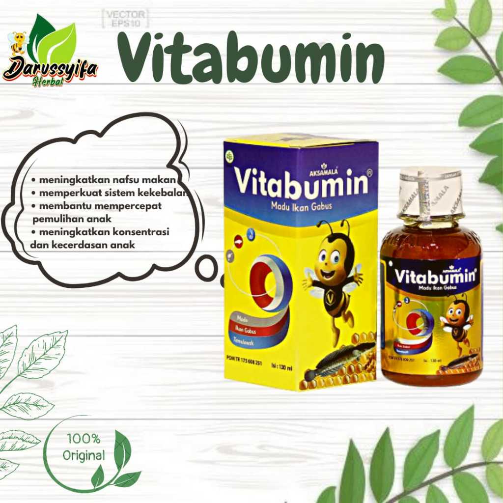 MADU VITABUMIN 130 GR 100% ORIGINAL