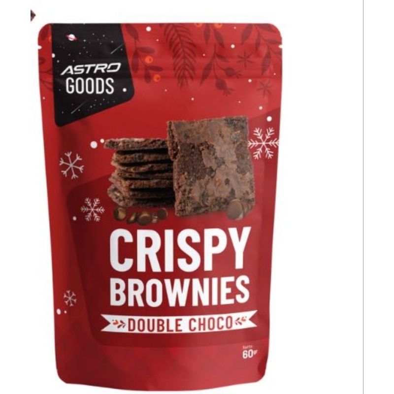 Chrispy Brownies Double Choco