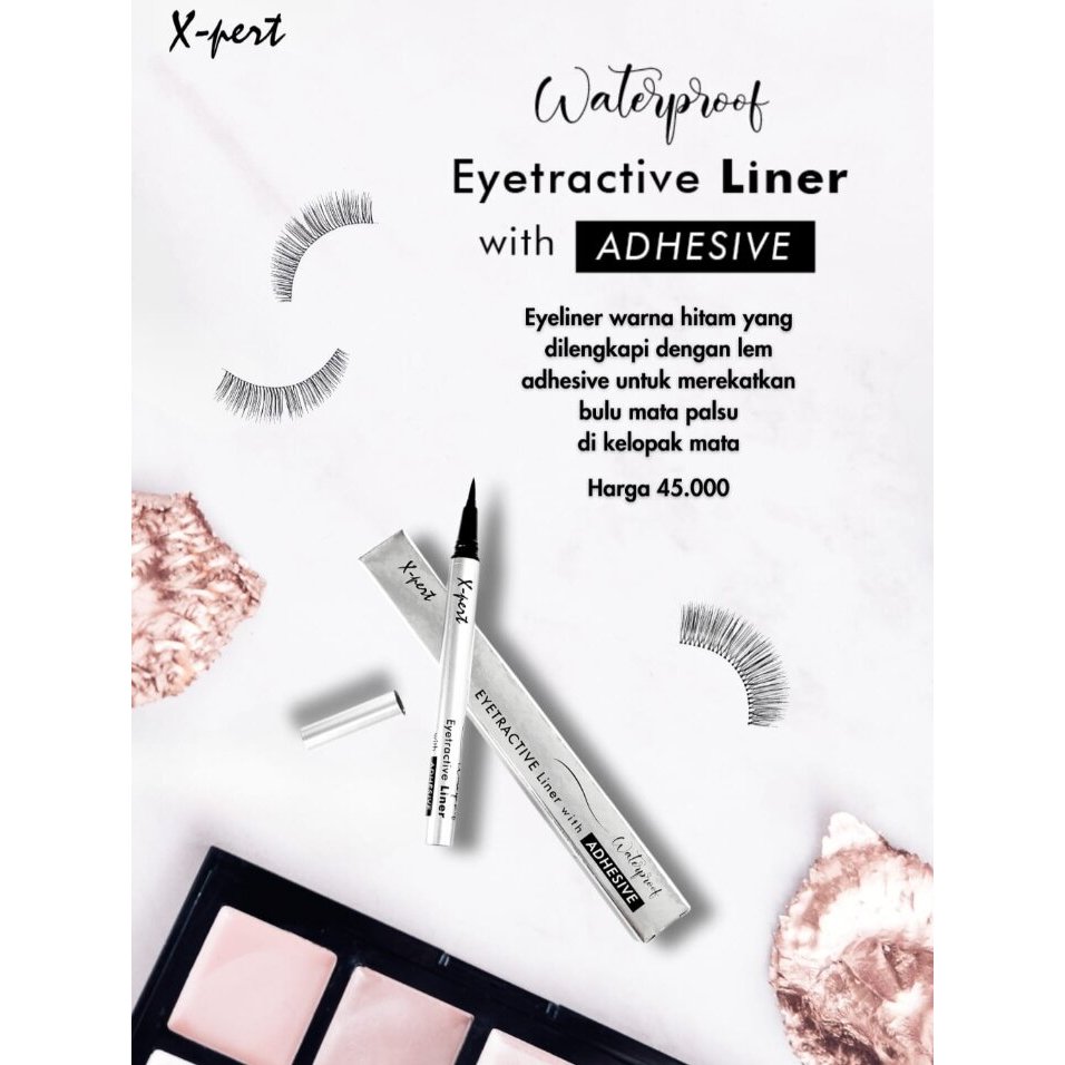 X-PERT Eyetractive Liner with Adhesive