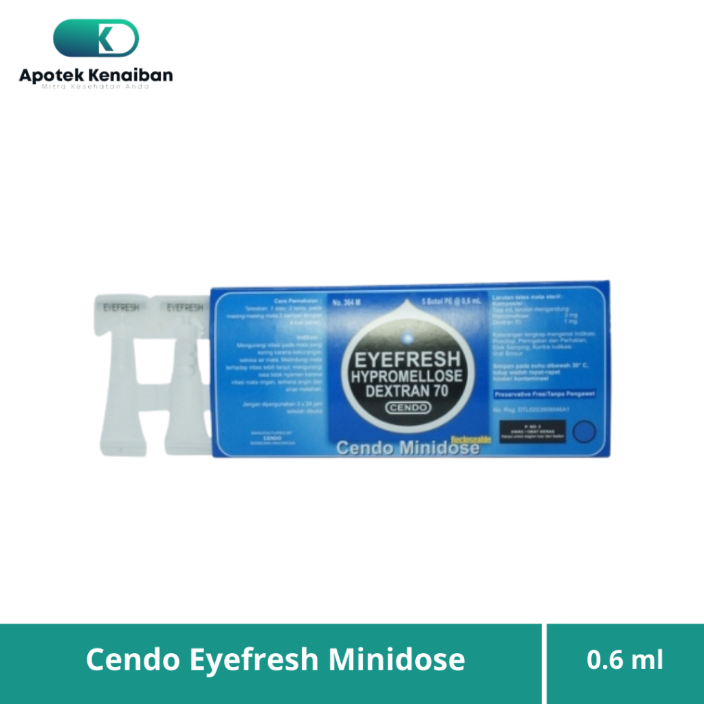 Cendo Eyefresh Minidose 0.6 Ml