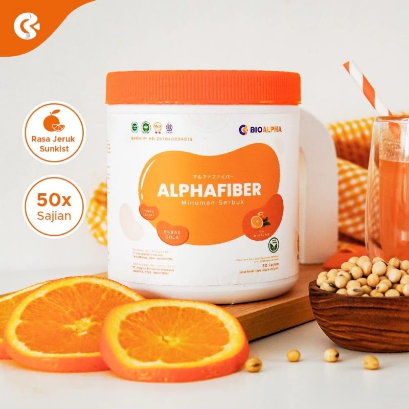 ALPHAFIBER  50 serving  Harga 270.000