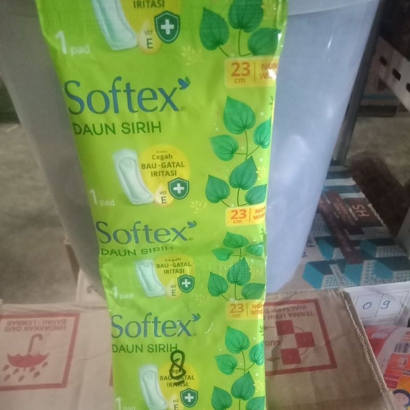 softex daun sirih non wing