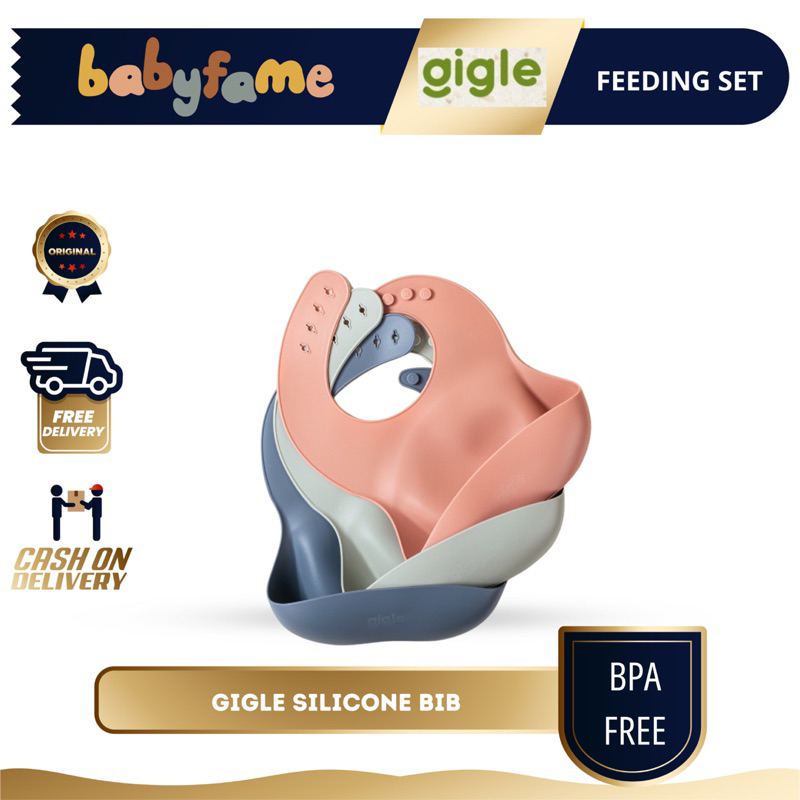 GIGLE SILICONE BIB