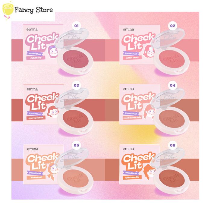 Emina cheeklit pressed blush