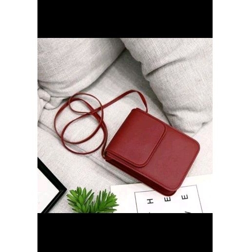 Tas selempang mini squares