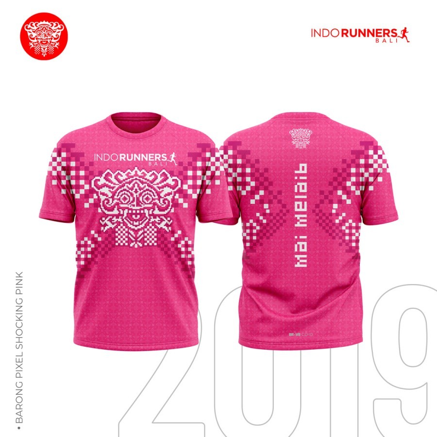 IRB - Barong Pixel 2019 - Shocking Pink