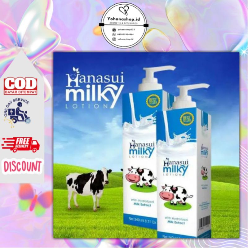 HANASUI Milky Lotion 240ml