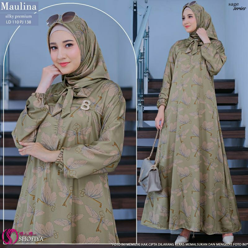 [GALLERY SOLO] GAMIS SET MAULINA LD110
