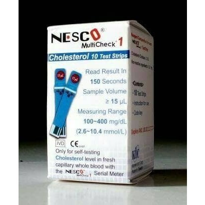 Strip NESCO Kolesterol 25 Strip