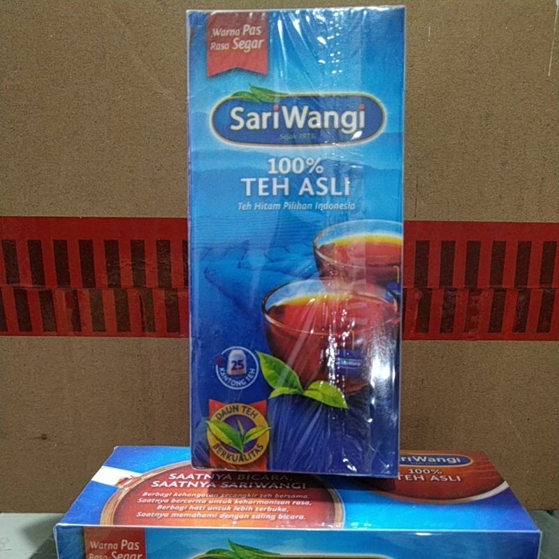 Teh sariwangi celup (teh asli)